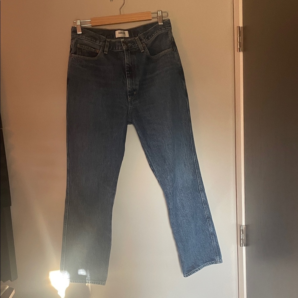 Agolde Pinch Waist High Rise Kick Jeans